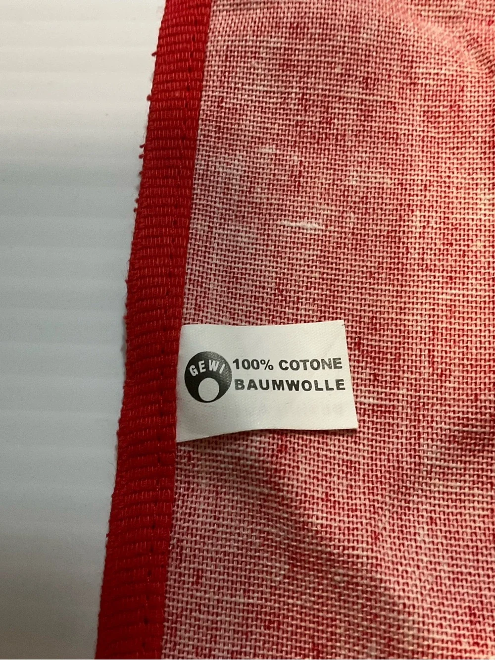 Vintage Baumwolle Applestrudel Recipe Kitchen Tea Towel Austria Folk Art Alpine